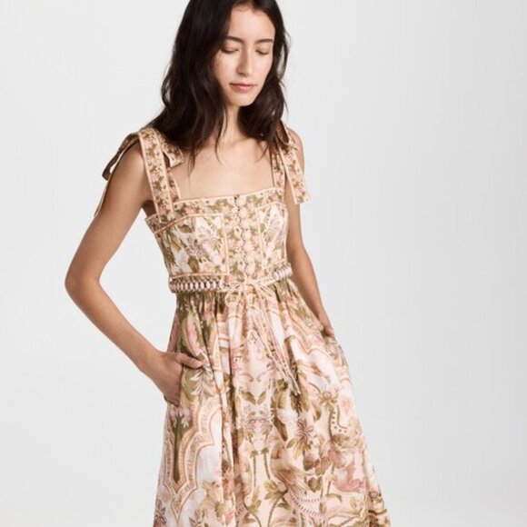Zimmerman Lyre Printed Maxi Dress - Picture 1 of 4